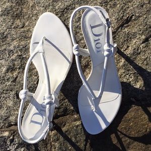 Dior kitten heel sandal